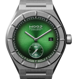 Q8 Horology Watches H1 Green + Silver