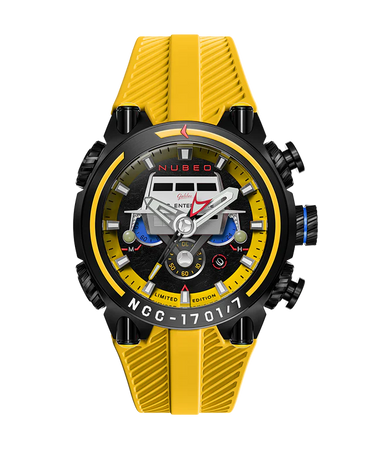 NUBEO DEIMOS CHRONOGRAPH STAR TREK  GALILEO LIMITED EDITION