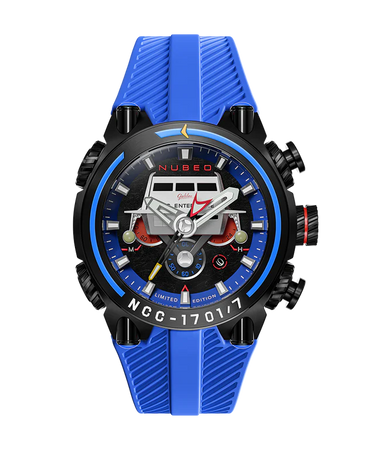 NUBEO DEIMOS CHRONOGRAPH STAR TREK  GALILEO LIMITED EDITION