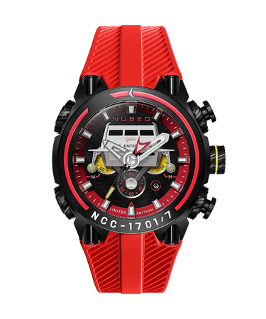 NUBEO DEIMOS CHRONOGRAPH STAR TREK  GALILEO LIMITED EDITION