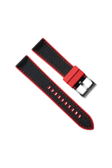 Q8 Horology Black-Red Hybrid X Canvas