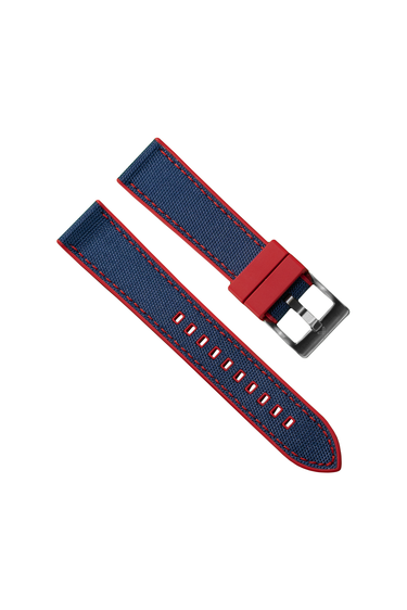 Q8 Horology Blue-Red Hybrid X Canvas
