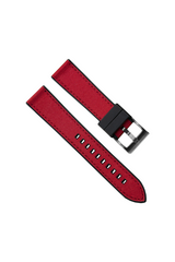 Q8 Horology Crimson Red Hybrid X Canvas