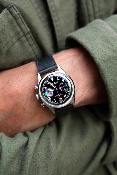 Q8 Horology Watches Batavi Marina Chronograaf "Night"