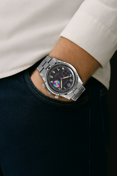 Q8 Horology Watches Batavi Marina Chronograaf "Night"