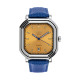 Q8 Horology Watches Blue Westalia Classic Gold Date