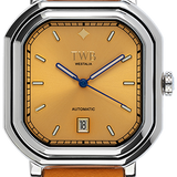 Q8 Horology Watches Brown Westalia Classic Gold Date