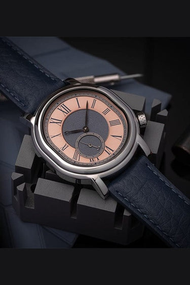 Q8 Horology Watches Cavalieria Salmon Navy