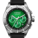 Q8 Horology Watches H3 Green + Silver