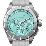 Q8 Horology Watches H3 Light blue celeste + Silver