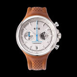 Q8 Horology Watches MOT1ON Chronograph [Silver]