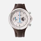 Q8 Horology Watches MOT1ON Chronograph [Silver]
