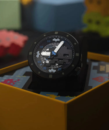 Q8 Horology Watches NUBEO CASSINI AUTOMATIC SPACE INVADERS  LIMITED EDITION