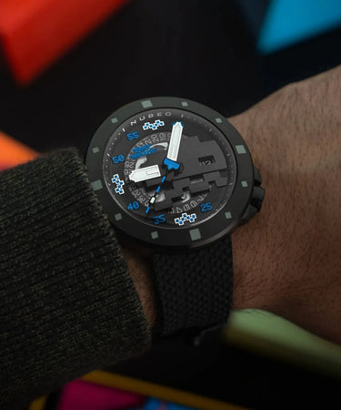 Q8 Horology Watches NUBEO CASSINI AUTOMATIC SPACE INVADERS  LIMITED EDITION