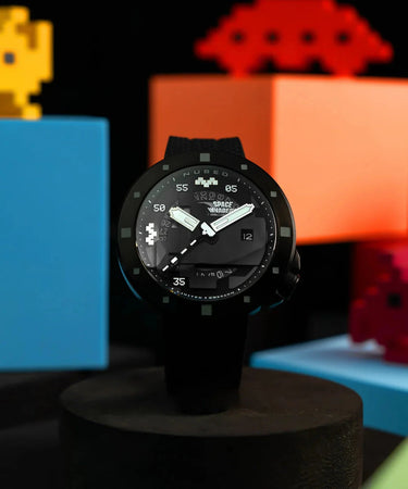 Q8 Horology Watches NUBEO CASSINI AUTOMATIC SPACE INVADERS  LIMITED EDITION