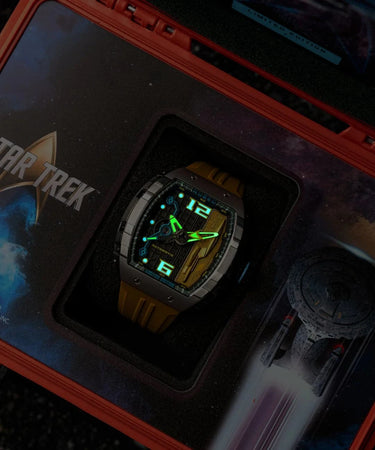 Q8 Horology Watches NUBEO MAGELLAN AUTOMATIC STAR TREK  WARP SPEED LIMITED EDITION