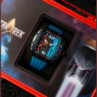 Q8 Horology Watches NUBEO MAGELLAN AUTOMATIC STAR TREK  WARP SPEED LIMITED EDITION