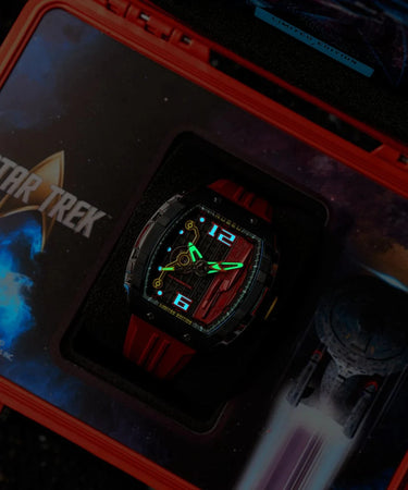 Q8 Horology Watches NUBEO MAGELLAN AUTOMATIC STAR TREK  WARP SPEED LIMITED EDITION