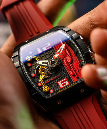 Q8 Horology Watches NUBEO MAGELLAN AUTOMATIC STAR TREK  WARP SPEED LIMITED EDITION